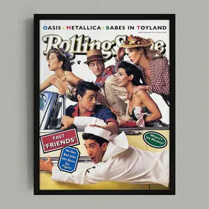 FRIENDS TV Show, Rolling Stone Cover Poster