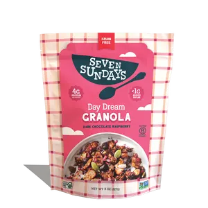 Day Dream Chocolate Raspberry Grain-Free Granola, 8oz Day Dream Chocolate Raspberry Grain-Free Granola, 8oz
