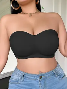 2026 Viral Cross Back Bandeau Fit Fashion | Y2K Baddie Must-Have
