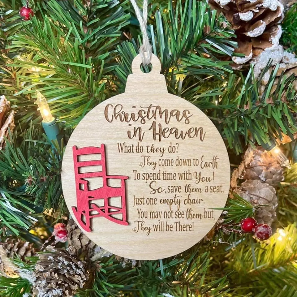 Christmas in Heaven Ornament