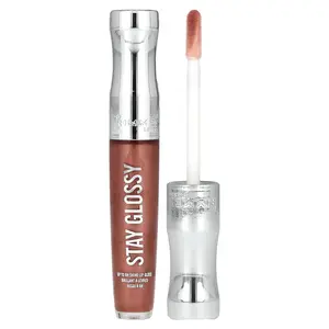 Rimmel London Stay Glossy Lip Gloss, 455 Penny to My Name, 0.18 fl oz (5.5 ml)