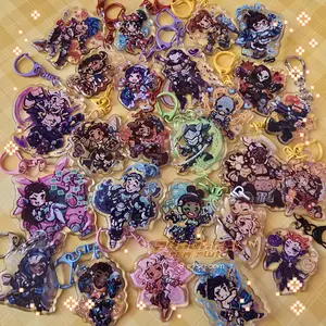 Overwatch Pixel Keychains, Gift For Friends