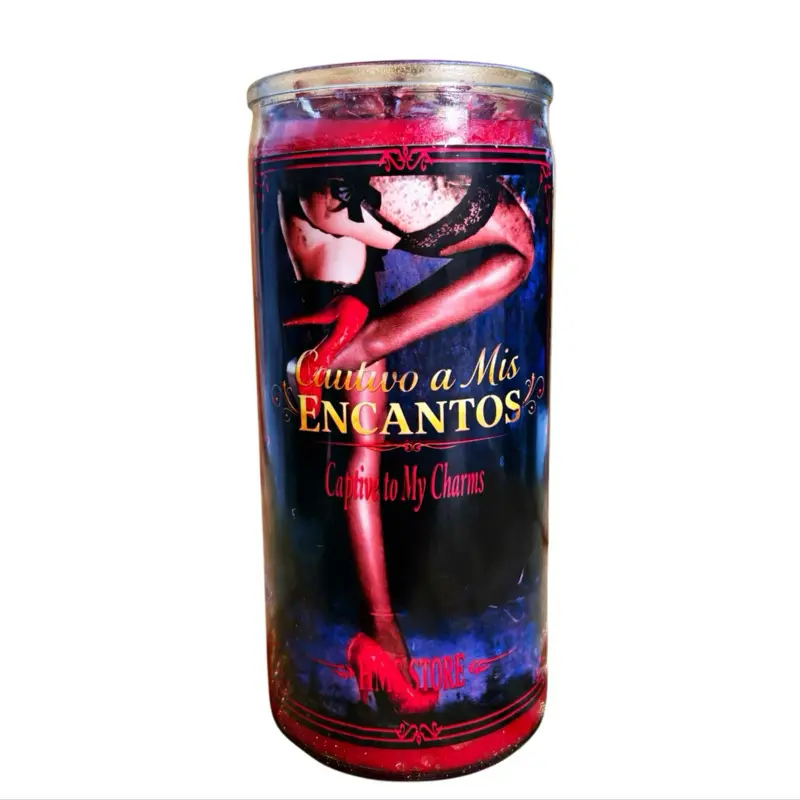 • Captive to My Charms (Cautivo a Mis Encantos) – Magnetic Love Energy Candle – 14 Days