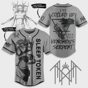 Sleep Token Retro Baseball Jersey – Unisex Fan Gift for Men and Women, Classic Styles, Never Go Out of Fashion, Full Size