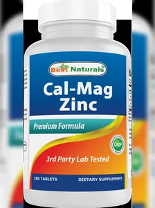 Best Naturals Calcium Magnesium Zinc 180 tablets