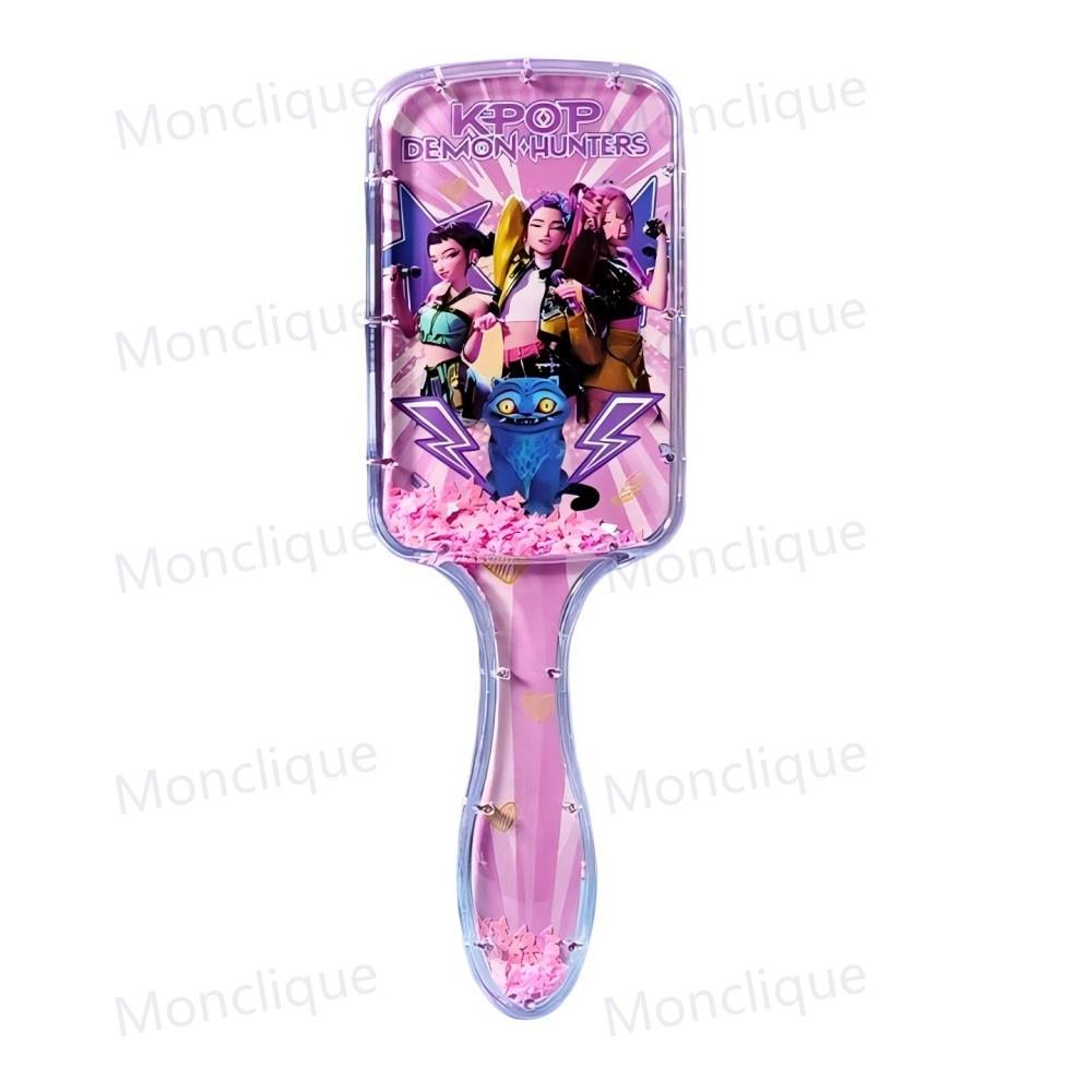 Comb Anime Kpop Demon Hunters Air Cushion Comb Series Cute Cartoon Peripheral Household Fashion Girl Student Comb Fan Club Gifts