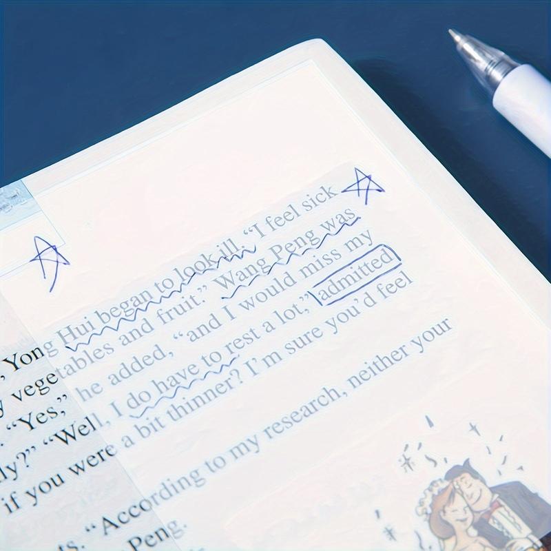 Transparent Sticky Notes Note Pad - 8pcs Set with 4 Sizes, Crystal Clear PET Self-Stick Notes for Reading, Studying & Office Annotation, Waterproof & Wrinkle-Free