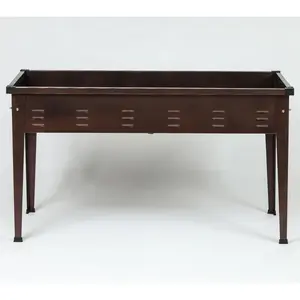 Luxen Home 39.5in Metal Rectangular Raised Gard en Planter Luxen Home 39.5in Metal Rectangular Raised Gard en Planter