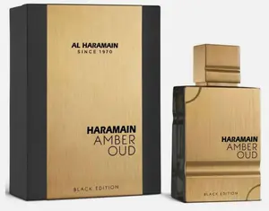 AL HARAMAIN Amber Oud Black Edition 3.4OZ EDP Spray for Unisex 3.4FL.OZ 100ML Since 1970