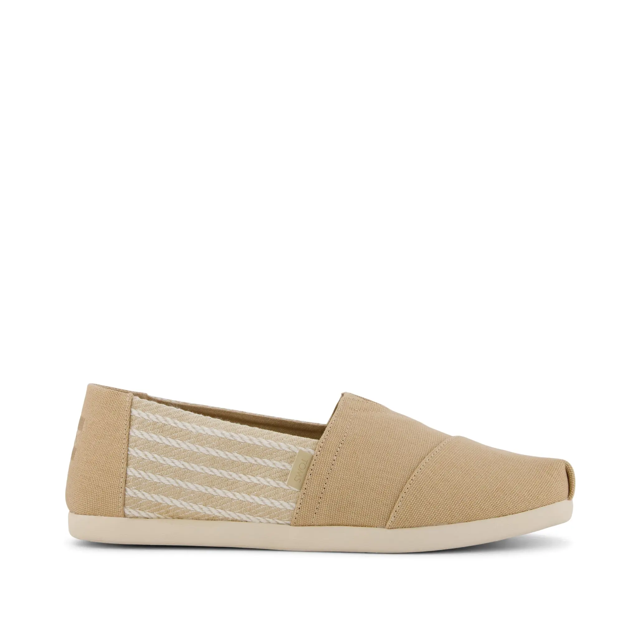 Mens Alpargata Classic Natural Stripes