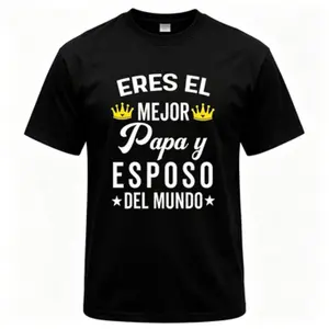 Eres El Mejor Papa Y Esposo Del Mundo T-Shirt | Best Dad & Husband Spanish Tee,Father's Day gift