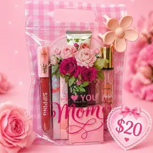 Mother's Day Pink Beauty Bag