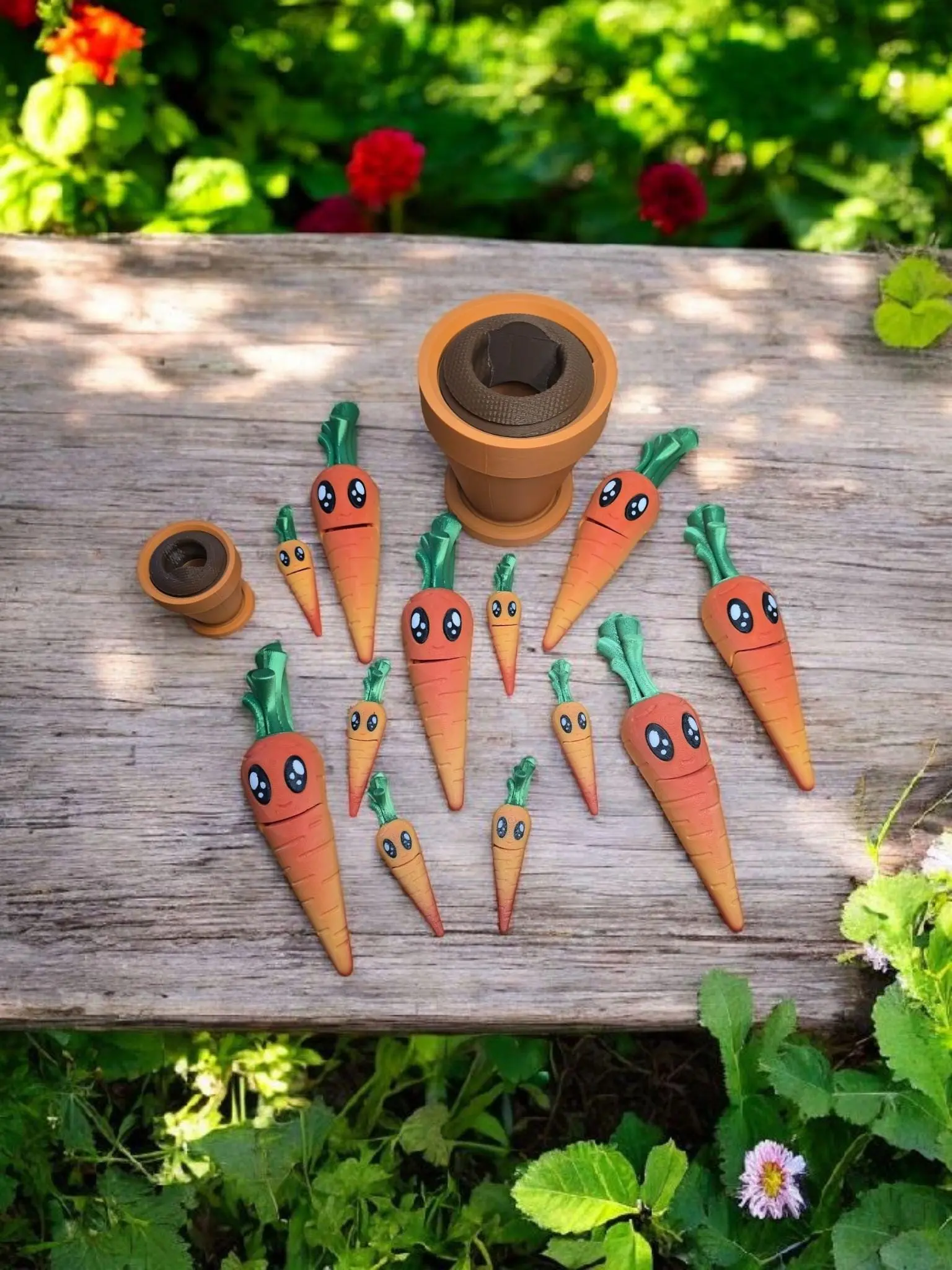 Lovely Bunch of Carrots Decor Gift