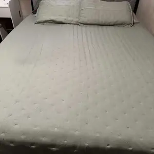 【Back to School】WDCOZY Puff Quilt - Ultrasonic Quilt Set Elegant Beige Bedding with Matching Pillow Shams for Cozy Comfort, Soft & Luxurious outdoorfun,All-Season spring,summer, luxury ,Quilted Bedspread Summer,back to school shopping,home decor