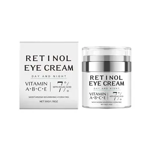Magic Eye Cream for Day and Night, 7% Retinol + Kojic Acid, and Brightening, Dual-Use Moisturizer, Essential for Lazy Skincare
