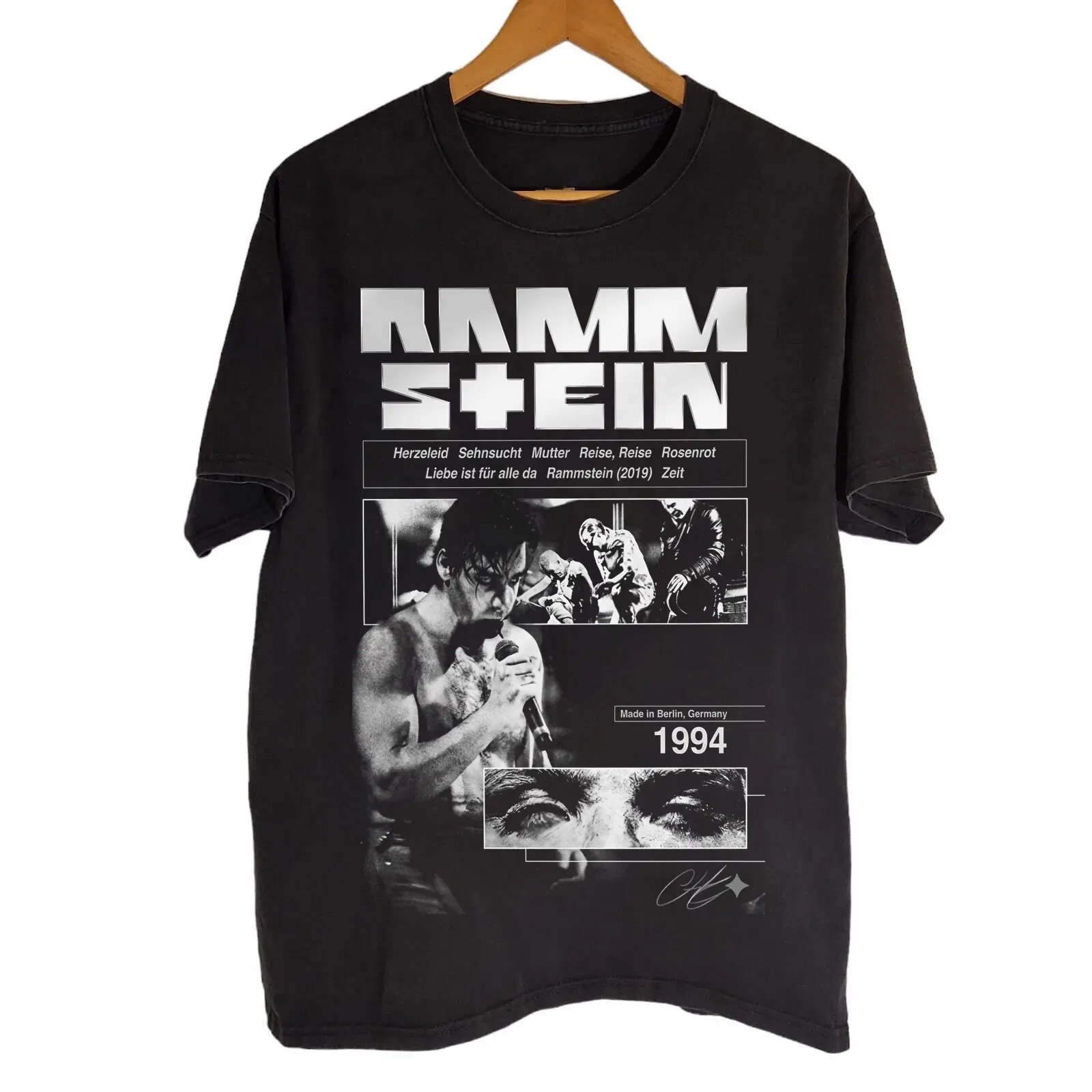 Rammstein Industrial Metal Inspired Gift For Fans T-Shirt