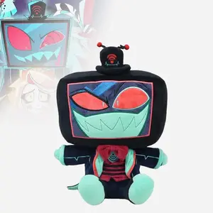 Cute Hazbin VOX Plush Toys Christmas Game Hazbin Evil Boss Stuffed Doll Birthday Holiday Gifts Toys for Room Decoration