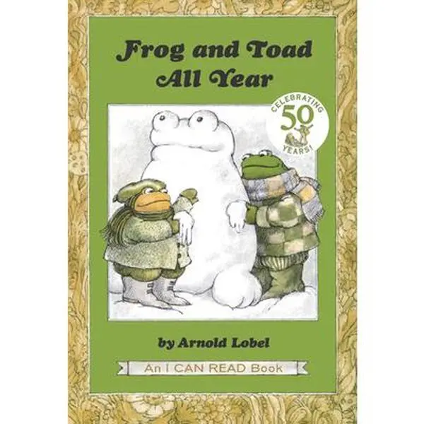 USED Book - Frog and Toad All Year: From the Classic Animal Friendship and Adventure Series, Great for Growing Reading Skills and Early Literacy Development for K by Lobel, Arnold (Paperback) - english
