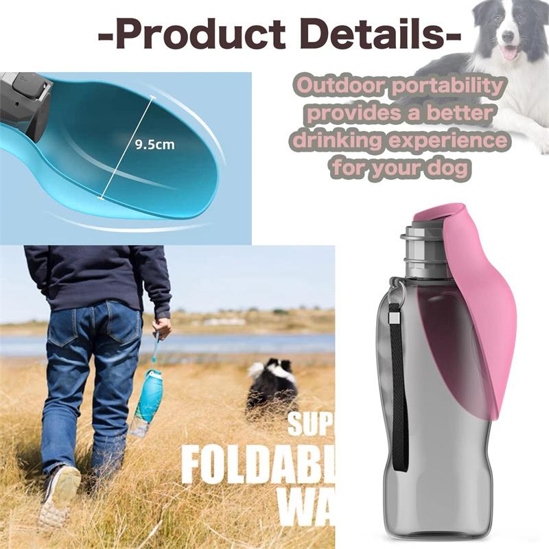 800ml Portable Dog Water Bottle – Travel-Friendly Hydration for Pets 800ml Portable Dog Water Bottle – Travel-Friendly Hydration for Pets
