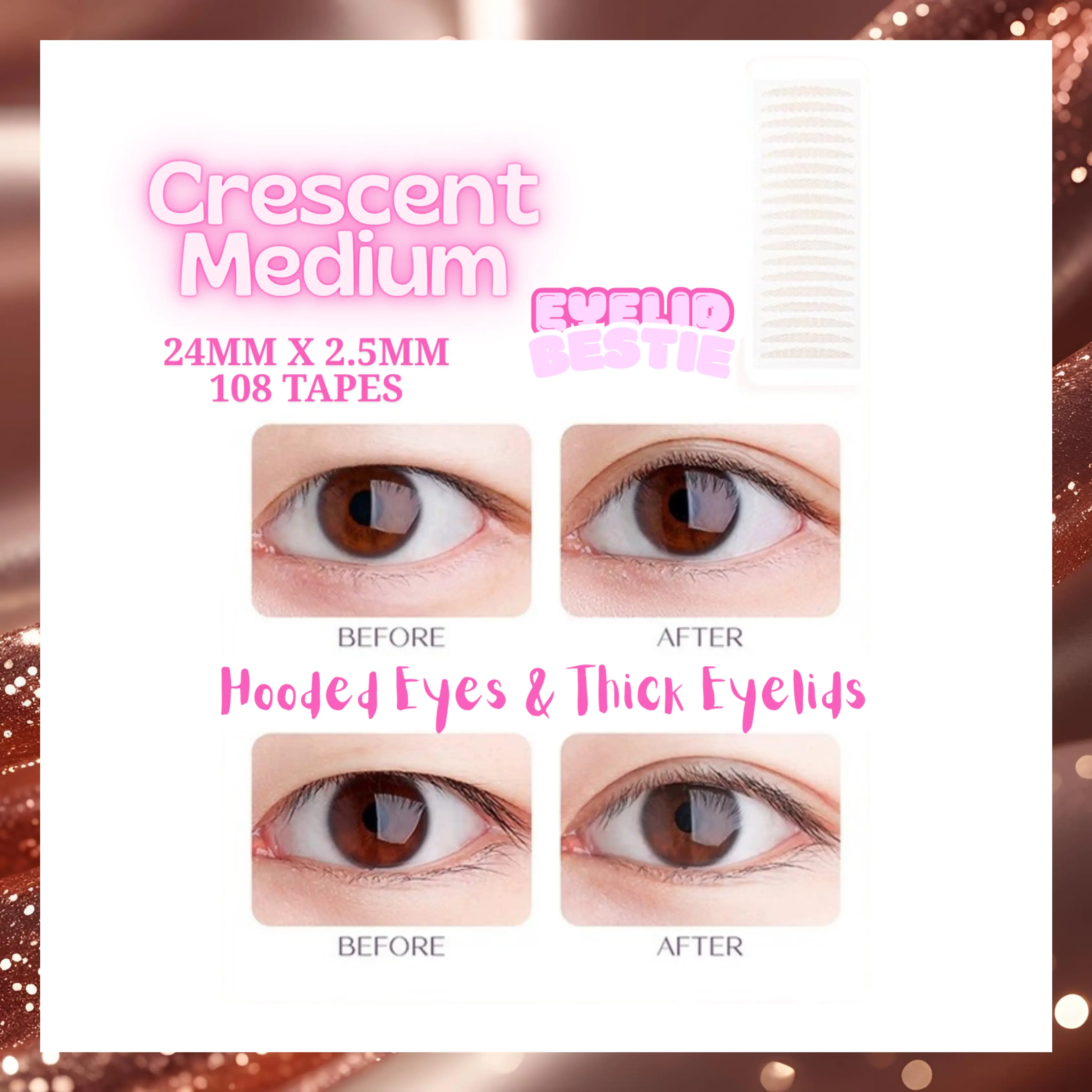 Eyelid Bestie The Natural Crease PRO+ Crescent Large - Truly