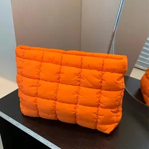 Large Capacity Makeup Bag, Multi-Functional Cosmetic Organizer, Makeup Accessories Organizer, Portable Storage Pouch for Home Travel Business Use