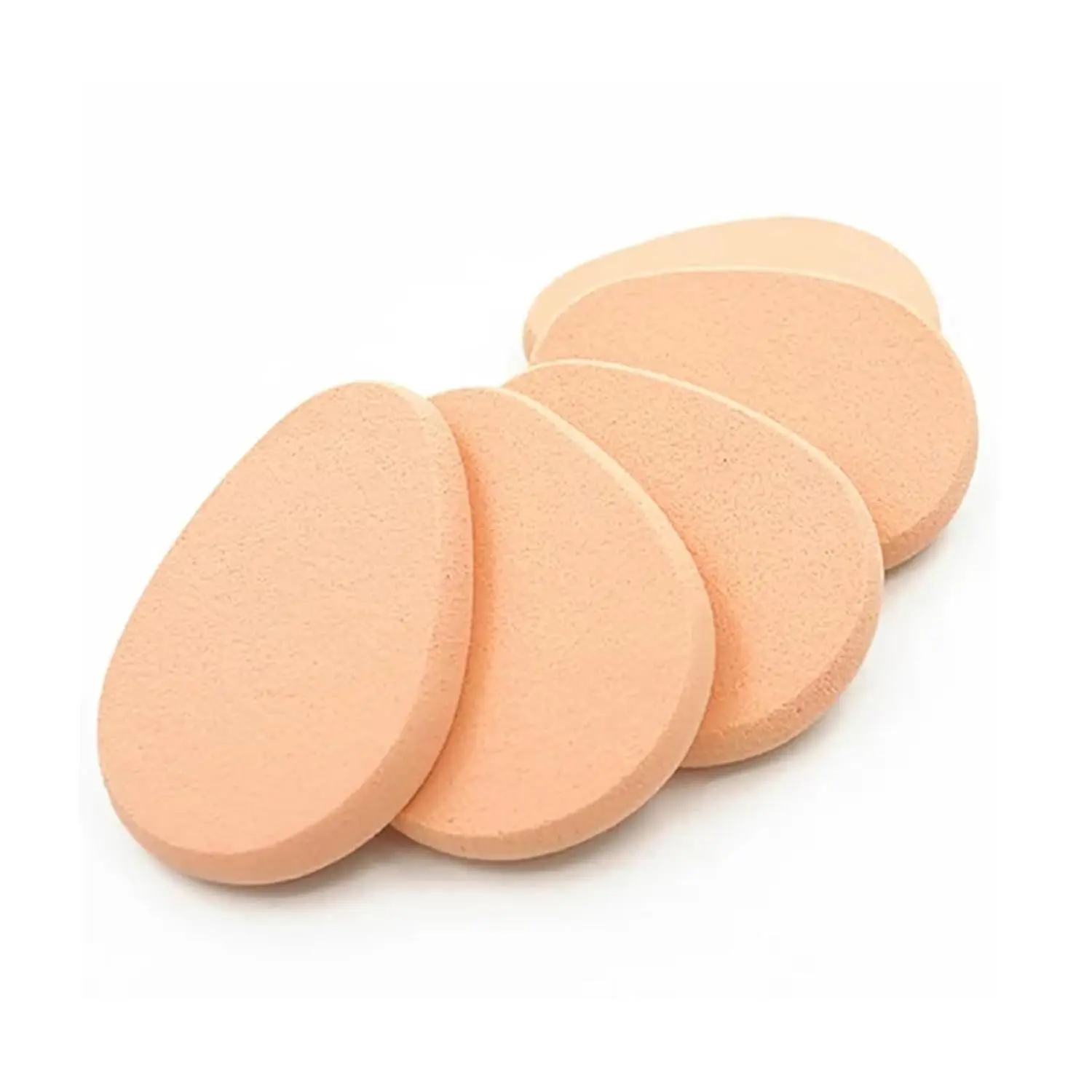 5 Piece Makeup Blender Sponges, Super-Soft Foam for Streak-Free Foundation Application, Expands When Damp, Reusable for Liquid, Cream & Powder, Foam Sponges