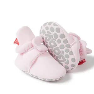Autumn and Winter Newborn to 1 Year Old Cotton Thickened Soft Bottom,One Size Fits All