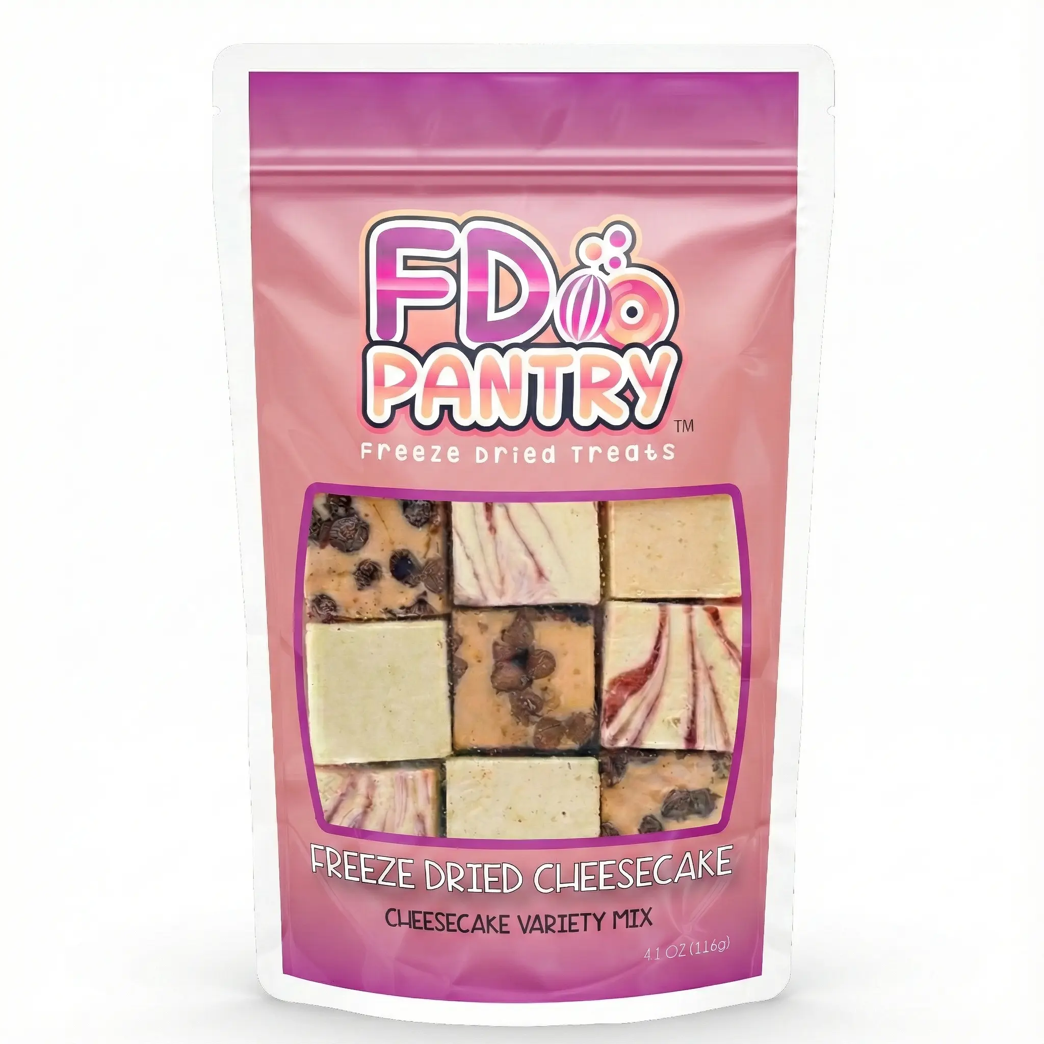 FD Pantry Freeze Dried Cheesecake Bites - Mix New York Caramel