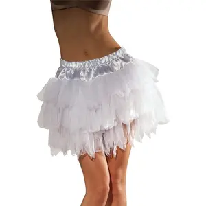 White Tutu With Satin