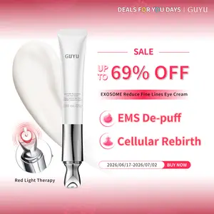 GUYU EXOSOME EMS Eye Cream. - PDRN NAD+ HME Caffeine Ceramide for Dark Circles Puffiness eye bags wrinkles, Micro-current tech Anti-Aging Eye Treatment for Fine Lines Lifting, Skin barrier repairing, moisturize hydrating #summerwins #dealsforyoudays,summe