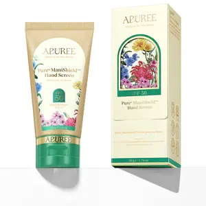 APUREE Pure⁶ ManiShield Hand Screen SPF 50 | UV Protection for Nail Curing | Non-Nano Invisible Finish | Vegan & Cruelty-Free | For All Skin Types