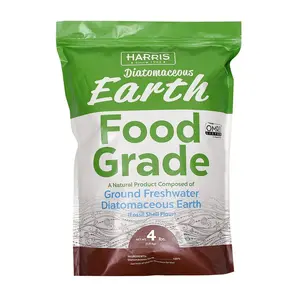 Harris Food Grade Diatomaceous Earth Powder - OMRI Listed for Organic Use, 4lb Bag