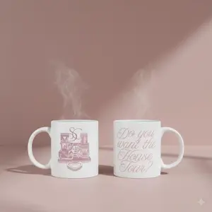 [Sale Up To 50%] Sabriina Do You Want The House Tour Mug, Black 15oz Ceramic Mug, Short n Sweet Music Cup 11oz, Two Side Print Coffee Cup, Gift for Him Her, 11oz & 15oz ceramic mug