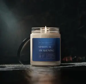Mindful Flame Collection: Spiritual Awakening – Scented Soy Candle, 9oz