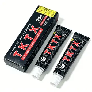 Tattoo Numbing Cream(2Pack）Black:Maximum  for Long-Lasting Pain ReliefDuring Tattoos, Piercings, and Waxing，Itprovides soothing pain relief and gentleskin care, bringing you a comfortabletattoo creation experience.