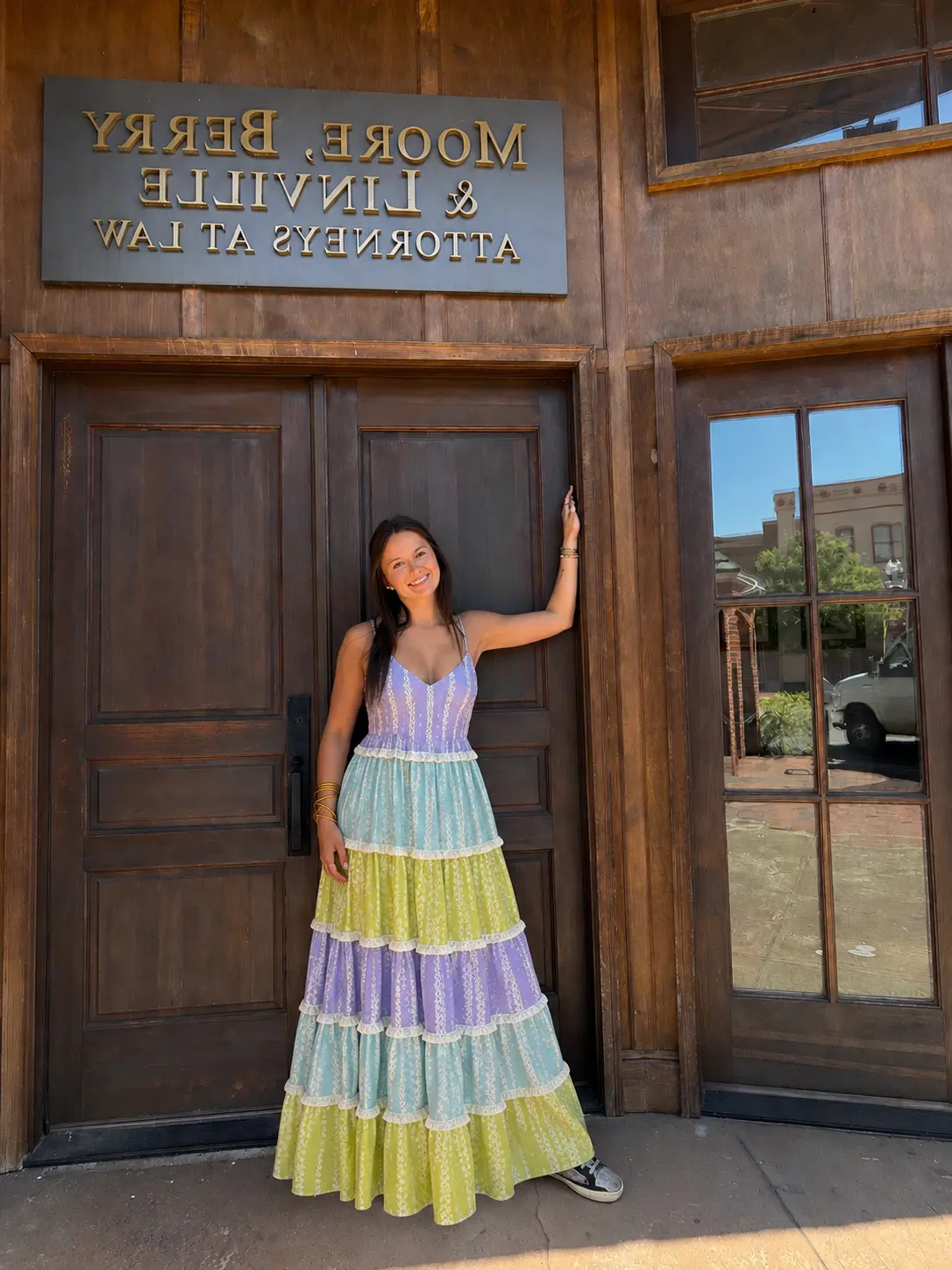 Macy Ruffle Maxi Dress