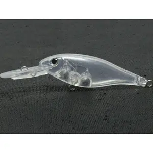 Unpainted Minnow Crankbait Topwater Lipless Jerkbait Fishing Lures