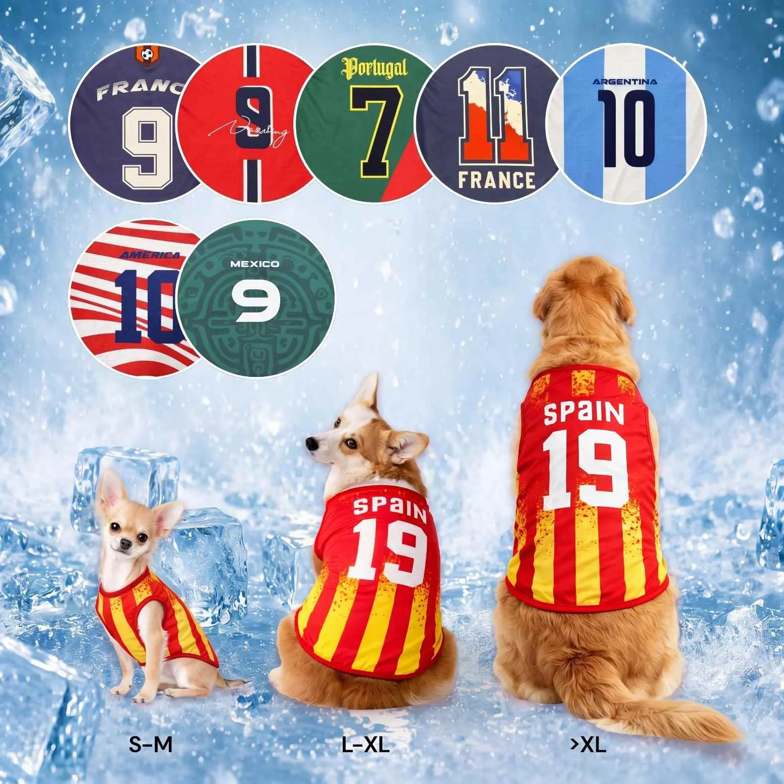 1pc Dog Puppy Football Style Summer Clothes, Clothing, Costumes, Ideal for Outdoor Activities, Keeps Dogs Cool and Comfortable, Perfect for Hot Weather