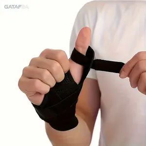 Adjustable Thumb Wrist Support Brace Breathable Comfortable Neutral Design Non Slip Wrist Compression Splint Multicolor Flexible Hand Stabilizer for Sports Fitness Daily Work Outdoor Casual Use Men Women