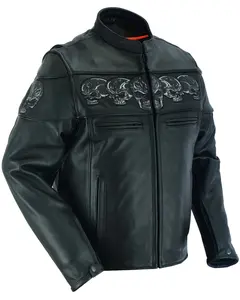 Ironclad™ Men's Leather Motorcycle Jacket