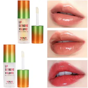 Ginger Mint Lip Oil Serum- Long Lasting Lip Plumper Oil Serum, Instant Volumizing Essence Oil, Smooth Lips, Increases Elasticity, Hydrating LipBalm, Day & Night Use