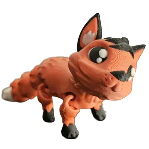 Articulating Faye the Fox | Flexi Animal | 3D Printed Fidget Toy!