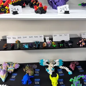 **LIVE ONLY** 301-600 Decorations/Articulated Figures/Animals/Dragons PICK YOUR NUMBER!