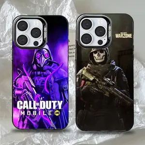 Call Of Game Duty Game Phone Case For iPhone17, 16,15,14,13,12,11,Pro,Max,Plus,Mini,XS,SE Anti Fall Black Matte Hard Bumper