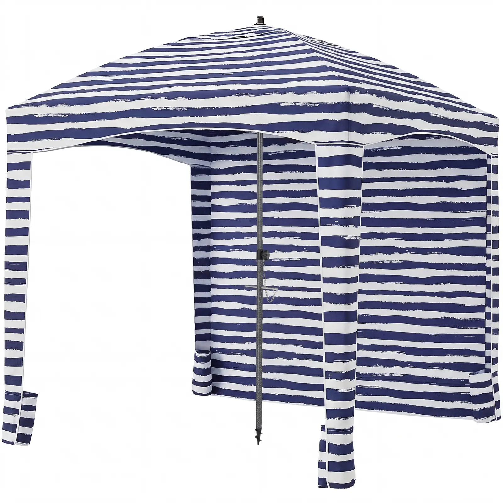 Portable Canopy Tent - UPF 50+, Waterproof, Easy-Setup Outdoor Sun Shelter with Vent Top, Sand Pockets, Carry Bag for Family Beach Parties, Camping