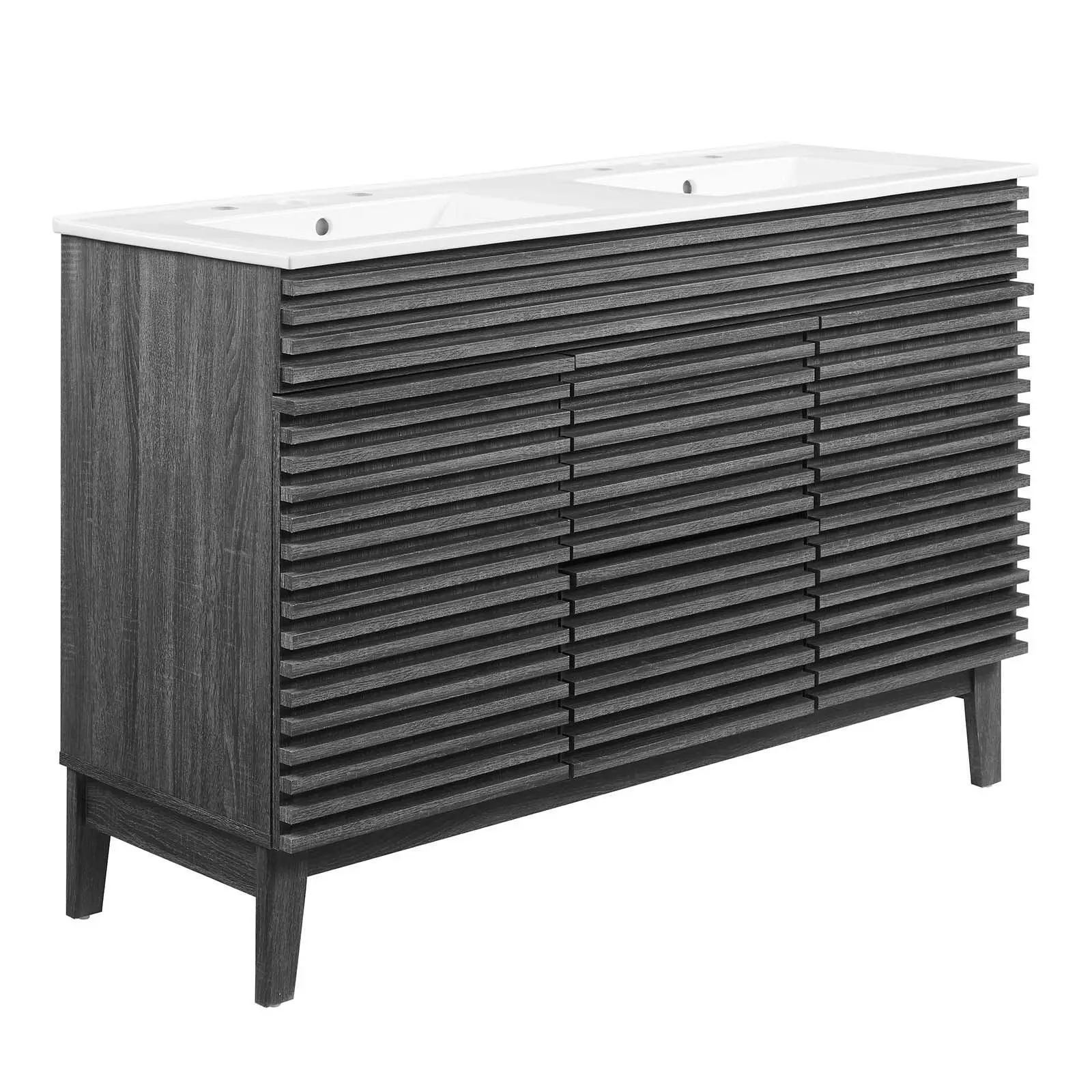 Modway Render 48" Double Sink Bathroom Vanity