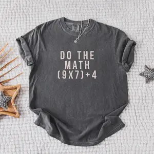 Funny Math Teacher Shirt, 67 Meme Comfort Colors T-Shirt, Math Meme Graphic Tee, Teacher Gift, Classroom Humor Shirt ejqn2qq877tv