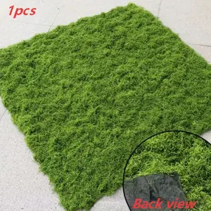 3.6 Feet Artificial Moss Sheet (cutable), Soft Moss for Spring Decoration, DIY Crafts, Eco Bottles, Miniature Models, Indoor Outdoor Decor, Ornaments