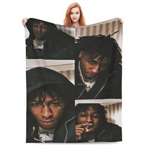 Young-Boy Never Br-oke Again Blankets Lightweight Throw Blanket Soft Flannel Blanket Birthday Sofa Bedding Blanket For All Season 40"x30"  It is an Excellent Gift for Children, Family and Friends