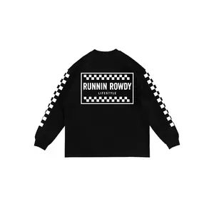 Runnin Rowdy Checkered Long Sleeve